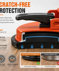 DIY Floor Gap Fixer Tool With Heavy Duty Vacuum Suction Cup For Vinyl Plank LVP Laminate Hardwood And Tile Floors No Fuss Gap Repairs Plank Gap Grabber Tool Only, 9mm rubber base