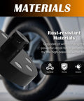 Magnetic Chassis Flusher Kit with rust-resistant materials for high-pressure use shown against tire background.