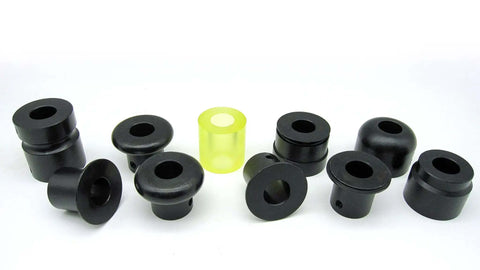 Bead Roller Forming Kit With 9 Dies And Polyurethane Lower Wheel For 22mm Shaft Bead Rollers arranged on white surface