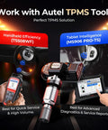 MX Sensor TPMS One Sensor With 315 And 433 MHz Metal Valve Press In Programmable Tire Pressure Sensor For Easy Auto Tire Maintenance And Seamless Wheel Fitment, TPMS tool compatible
