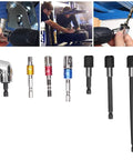 Ycauty 7 Piece Socket Adapter Kit With Chrome Vanadium Steel Makes You A Real Tool Wizard For Any Job From Home Repairs To Pro Projects With Multi Size Options That Get The Work Done Fast. 7-piece chrome vanadium socket adapter kit, 1/4 3/8 1/2-inch, drill holder