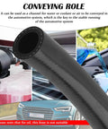 Rugged Five Foot Five Eighth Inch Silicone Car Heater Hose with Ten Clamps ID 16Mm OD 24Mm Coolant Hose for Air Transfer