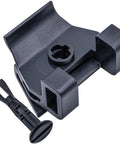 Close-up of black nylon clip and pin from Five Pack Front Bumper Cover Clips And Pin Retainer Fasteners Kit For Toyota And Lexus Cars Including Camry Avalon CT200h ES300h ES350 GS350 RX350 RX450h HS250h 4774906010 5387906100 4774950090 5387930040