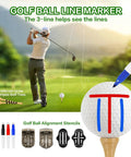 All In One Golf Accessories Kit With Towel Club Brush Groove Cleaner Golf Balls Tees Score Counter Ball Line Marker