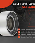 Engine Timing Belt Idler Pulley For Honda Accord, Accord Crosstour, Pilot, Odyssey, durable steel pulley close-up