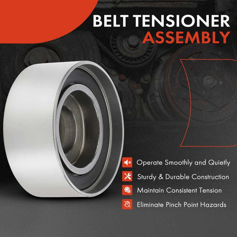 Engine Timing Belt Idler Pulley For Honda Accord, Accord Crosstour, Pilot, Odyssey, durable steel pulley close-up