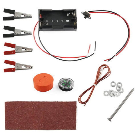 Homemade Electromagnet Do It Yourself Kit For Physics Experiments And Science Projects Learn To Turn Non Magnetic Objects
