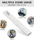 Sturdy Aluminum Travel Toothbrush Case With Dual Ventilation, Grab And Go Toothbrush Holder for travel, school, camping, business trips