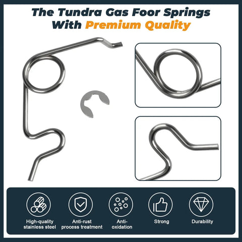 Toyota Tundra Fuel Door Spring Replacement Stainless Steel Gas Door Spring For 2007-2020 Tundra details and features view