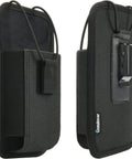 Rugged Vertical Scanner Holster With Metal Belt Clip For Handheld Barcode Scanners TC75x TC75 TC70x TC70 TC72 TC77 M60 MC65 MC67 Heavy Duty Pouch Built To Last Durable Case For On The Job Use And Easy Access In The Field