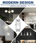 Matte White Decorator Rocker Paddle Light Switch 50 Pack Single Pole 15A 120 To 277V On Off Interrupter UL Listed Scratch Resistant Polycarbonate Housing 10000 Plus Cycle Tested For Residential And Commercial Use installed in a modern interior