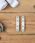 Flat Mending Plates 18 Pack Stainless Steel Brackets Easy Install No Sweat Heavy Duty Metal Joining Plates For Furniture