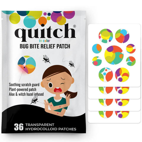 Mosquito Bite Relief Patch For Kids With Aloe And Witch Hazel Fast Itch Relief Hydrocolloid Insect Bite Treatment Package