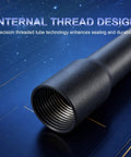 Internal thread of Three Stage Exhaust Header Pipe Fits 212cc 196cc 224cc Go Karts And Gas Mini Bikes, high-temp tough metal