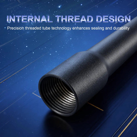 Internal thread of Three Stage Exhaust Header Pipe Fits 212cc 196cc 224cc Go Karts And Gas Mini Bikes, high-temp tough metal