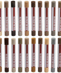 No Sweat Wood Filler Sticks For Fast Scratch Repair Wax Crayons For hardwood floors, cabinets, and furniture touch up markers, 20 crayons in various shades.