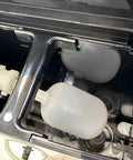 Smooth Operator Automatic Espresso Machine With No Sweat Touchscreen Controls interior water tank and dual water hookups.