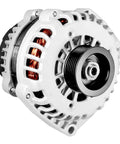 160 Amp High Output Alternator For GM Full Size SUVs And Trucks 2007 Through 2014 Yukon Tahoe Suburban Silverado 1500 2500 Avalanche Escalade Replacement 15093928 15905871 ADR0369, front view