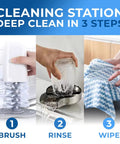 Glass Rinser For Kitchen Sink Stainless Steel Cup Washer Bottle Cleaner Bar Cup Cleaner Sink Attachment Quick Rinse For Glasses