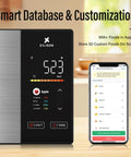 Smart Kitchen Scale With Nutrition Calculator, Digital Food Scale, Large TFT Color Display, Bluetooth App For 999 Plus Foods