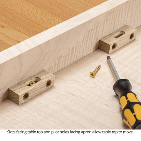 Knockout Countersink Slotting Router Bit For Size Eight Flathead Screws Solid Carbide Build With Half Inch Shank And Two Flutes Built Like A Tank For Fast Decking Work Made Stateside So You Get Pro Results Without Breaking The Bank Today - slots and screws visible in wooden joinery.