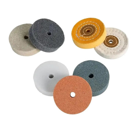 Get That Metal Sparkling Smooth With This Awesome 3 Inch Silicone Carbon Grinding And Polishing Wheel For Surface Treatment Round Head Design Fits Mold Machines Perfect For Diy Pros, assorted polishing wheels.
