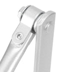 Aluminum Hydraulic Door Closer And Stopper With 180 Degree Positioning For Indoor Outdoor Use, Smooth Quiet Close for Doors