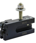 BXA Wedge Quick Change Tool Post Set For Lathe 10 To 15 Inch Swing Six Piece 202-9475 L tool holder close-up