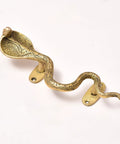Cobra Snake Themed Brass Cabinet Pulls With Antique Gold Finish For Cabinets And Drawers Decorative Door Handles Classic Homes
