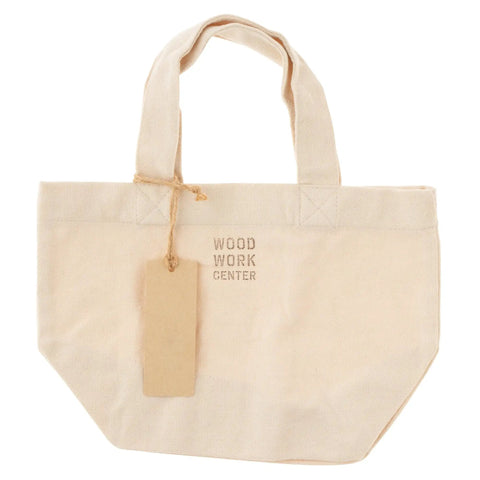 Cotton bag with handles from Walnut Beesplate Woodworking Kit With Two Types Of Chisels Includes Sandpaper Sesame Oil Cotton Bag And Four Dishes