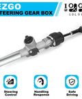 Golf Cart Steering Gear Box Assembly For EZGO TXT 2001 Up Gas And Electric Models Replaces OEM Part Numbers 70964G01 70964G02