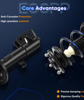 Beefed Up Complete Front Strut Assembly With Shock Absorber For Toyota Corolla 2009-2013 and Matrix 2011-2013 features overview.