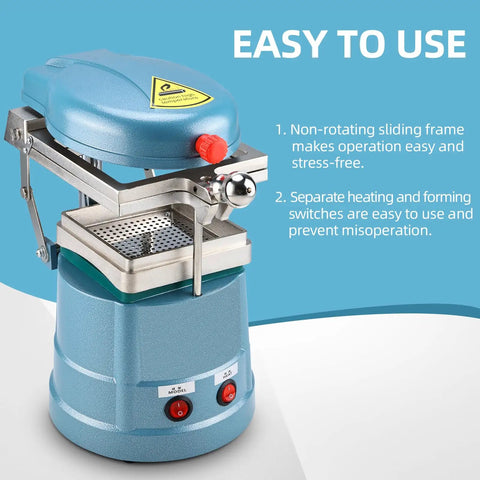 Pro Grade Vacuum Forming Machine 110V Lab Equipment with durable aluminum body and steel balls for precision molding