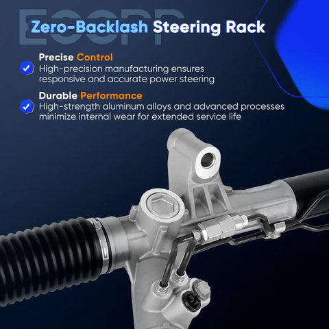 Hydraulic Power Steering Rack And Pinion Assembly Direct Fit For Dodge Durango 2011 To 2015 3.6L 3.0L 5.7L close-up view