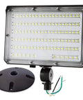 Bright 150W LED Outdoor Flood Light With 21000 Lumens, 5000K Daylight, 1/2 inch knuckle mount detail