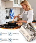 8 Inch Range Infinite Switch Replacement for Electric Ovens and Stoves Burner Control near cooking woman