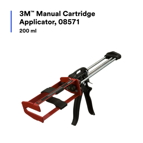 Manual Cartridge Applicator For Two Part Adhesives With Precise Dispensing And Steady Control, 200 Milliliters Capacity