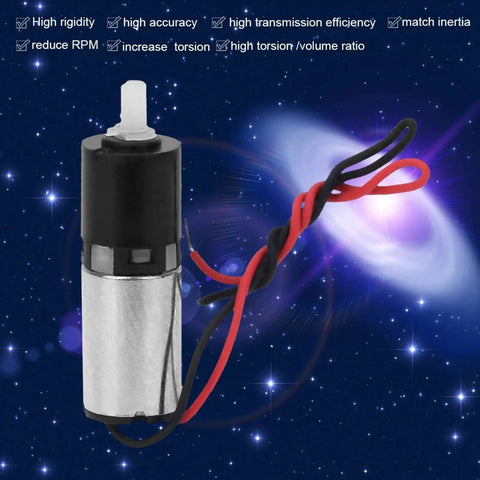 6Mm Precision Mini Micro Planetary Gear Reducer Motor For DC 3V Two Stage Reduction With Low Noise High Torque And Consistency