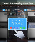 Display of Industrial Ice Maker Workhorse With 550 Lbs Per Day Output And 400 Lbs Storage showcasing timer function