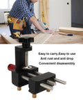 Pro Grade Table Clamp Vise For Woodworking with easy disassembly and sturdy aluminum alloy construction shown in workshop setting
