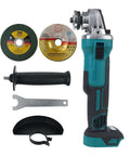 No Fuss Brushless Cordless Angle Grinder Pumped Up For Car Buffing Waxing And Paint Correction With Rugged 18v Lithium Battery and 125 Mm Disc Mount.
