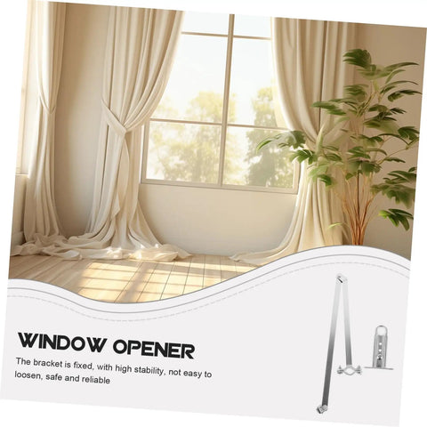 Manual Window Opener Tool For Greenhouse Ventilation Easy Breezy Hand Vent Opener Arm And Bracket Smooth And Precise Window Opening For Smoke And Air Regulation