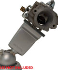 Low Profile Vise Head With Beefy Steel Jaws And Tilt Turn Rotate Tech, 7.75 Inch Length, no base included, side view