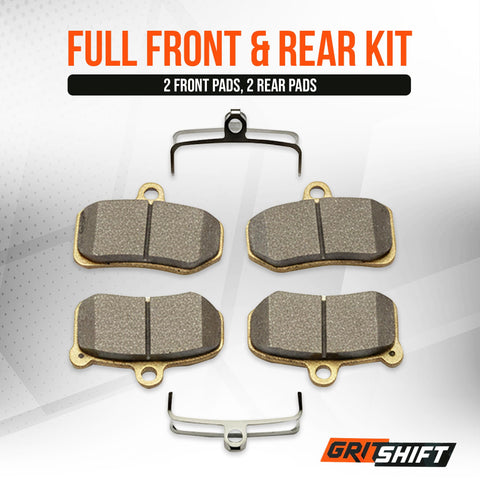 Beefed Up Sintered Brake Pads Front And Rear Set For Sur Ron LBX Segway X160 X260 Talaria MX3 MX4 Electric Dirt Bikes Direct Fit