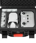 Waterproof Hard Drone Case With Custom Foam For DJI Mini 4K Mini 2 And Mini 2 SE Fly More Combo Large Carrying Case Open
