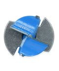 WZFC adjustable carbide hinge hole opener drill bit, 30mm, blue and silver steel tool