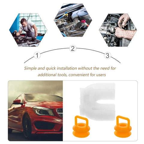 Shifter Cable Bushing Kit For General Mid Size Pickup Vehicles 3 Piece Orange Transmission Linkage Replacement