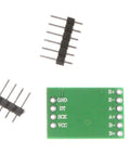 1kg 5kg 10kg 20kg Load Cell And HX711 Combo Pack Kit With Aluminum Alloy Load Cell High Precision Weight Sensor And HX711 Amplifier Board For Fast And Precise Scale Projects For DIY Makers, HX711 board pins