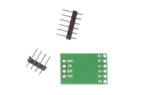 1kg 5kg 10kg 20kg Load Cell And HX711 Combo Pack Kit With Aluminum Alloy Load Cell High Precision Weight Sensor And HX711 Amplifier Board For Fast And Precise Scale Projects For DIY Makers, HX711 board pins