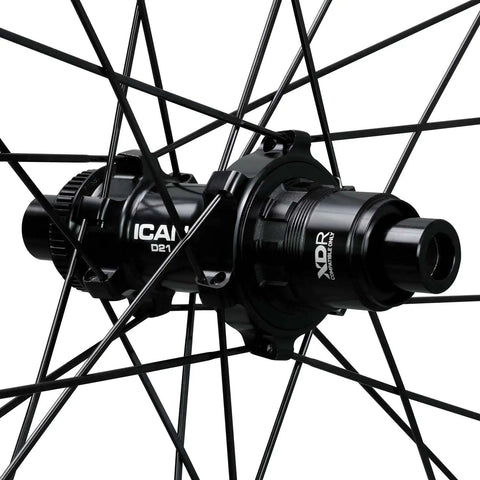 G25 650B Gravel Wheelset Ready To Shred For Gravel Riding And Bikepacking, Center Lock D21 Hub, 12 Speed XDR Freehub, handbuilt T700 carbon